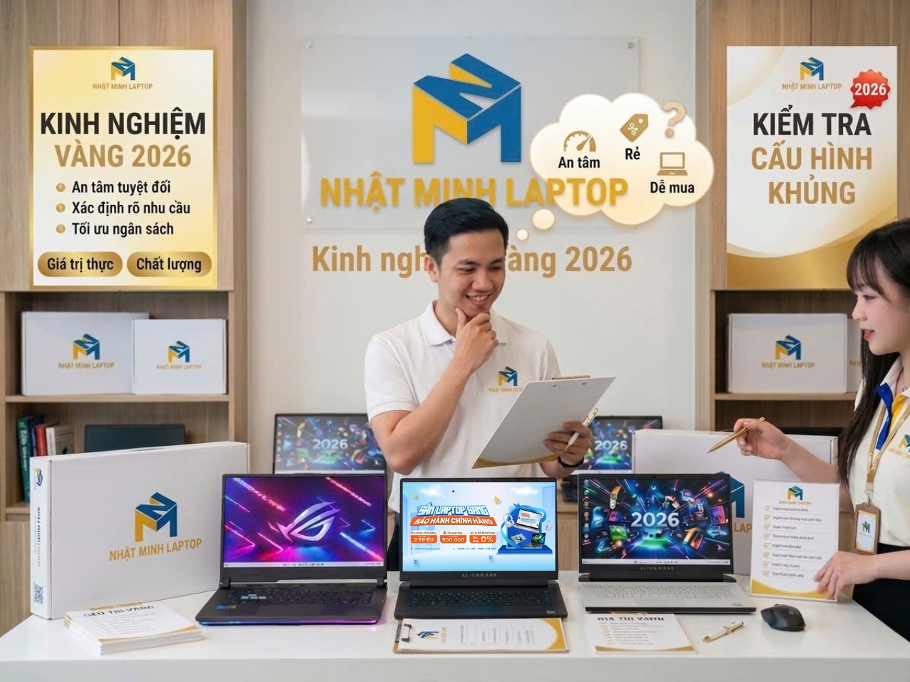 Một số mẫu Laptop Gaming Like New Giá Tốt Tại Nhật Minh Laptop