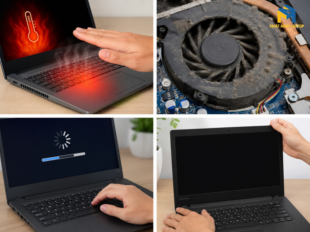 Các dấu hiệu cần đi vệ sinh laptop Lenovo ngay lập tức