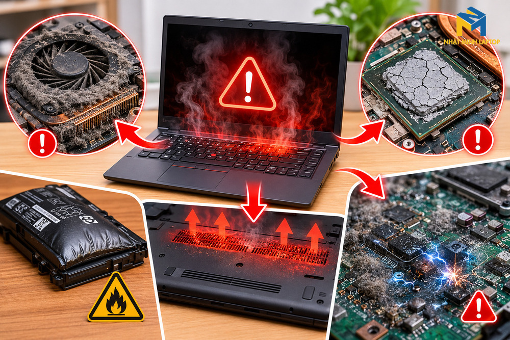 Tác hại khôn lường nếu lười vệ sinh laptop định kỳ