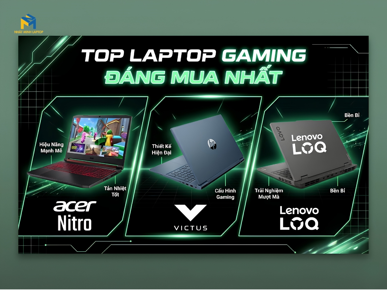 Top các dòng Laptop gaming like new đáng 'xuống tiền' nhất hiện nay