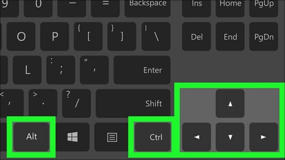 cách xoay màn hình laptop