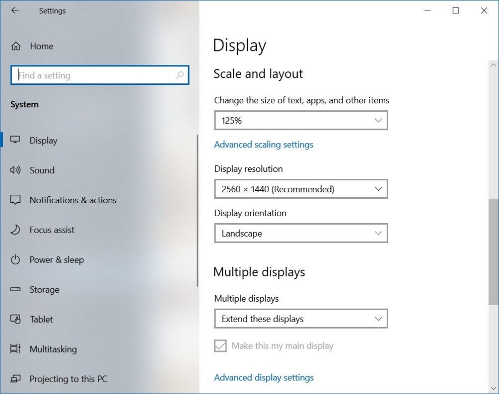 cách xoay màn hình laptop