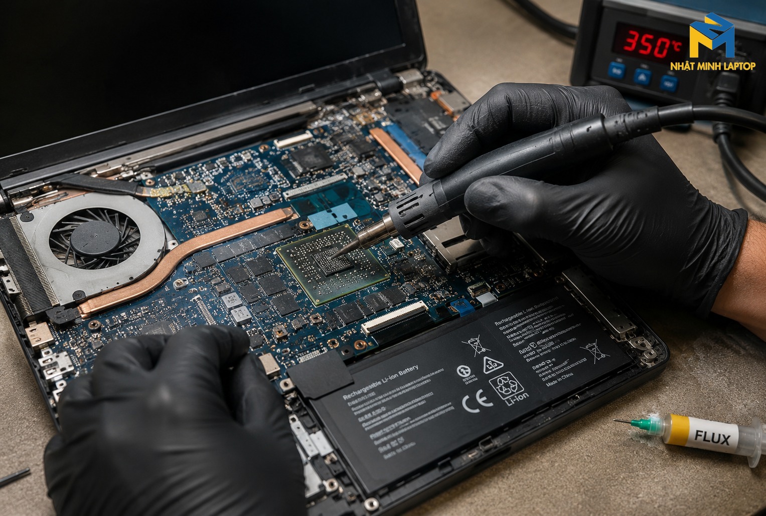 Lỗi card đồ họa VGA trên mainboard