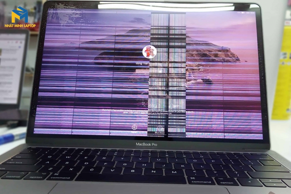Chi phí sữa chửa laptop bị sọc màn hình