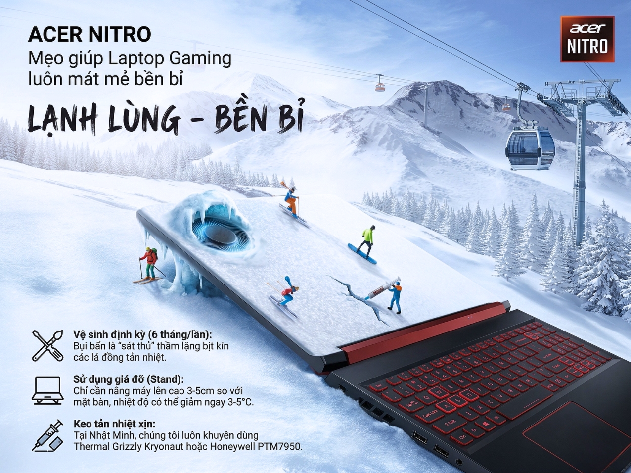 Top Laptop Gaming Cũ Tản Nhiệt Tốt Nhất 2026: Đập Tan Nỗi Lo "Nóng Máy" Khi Combat