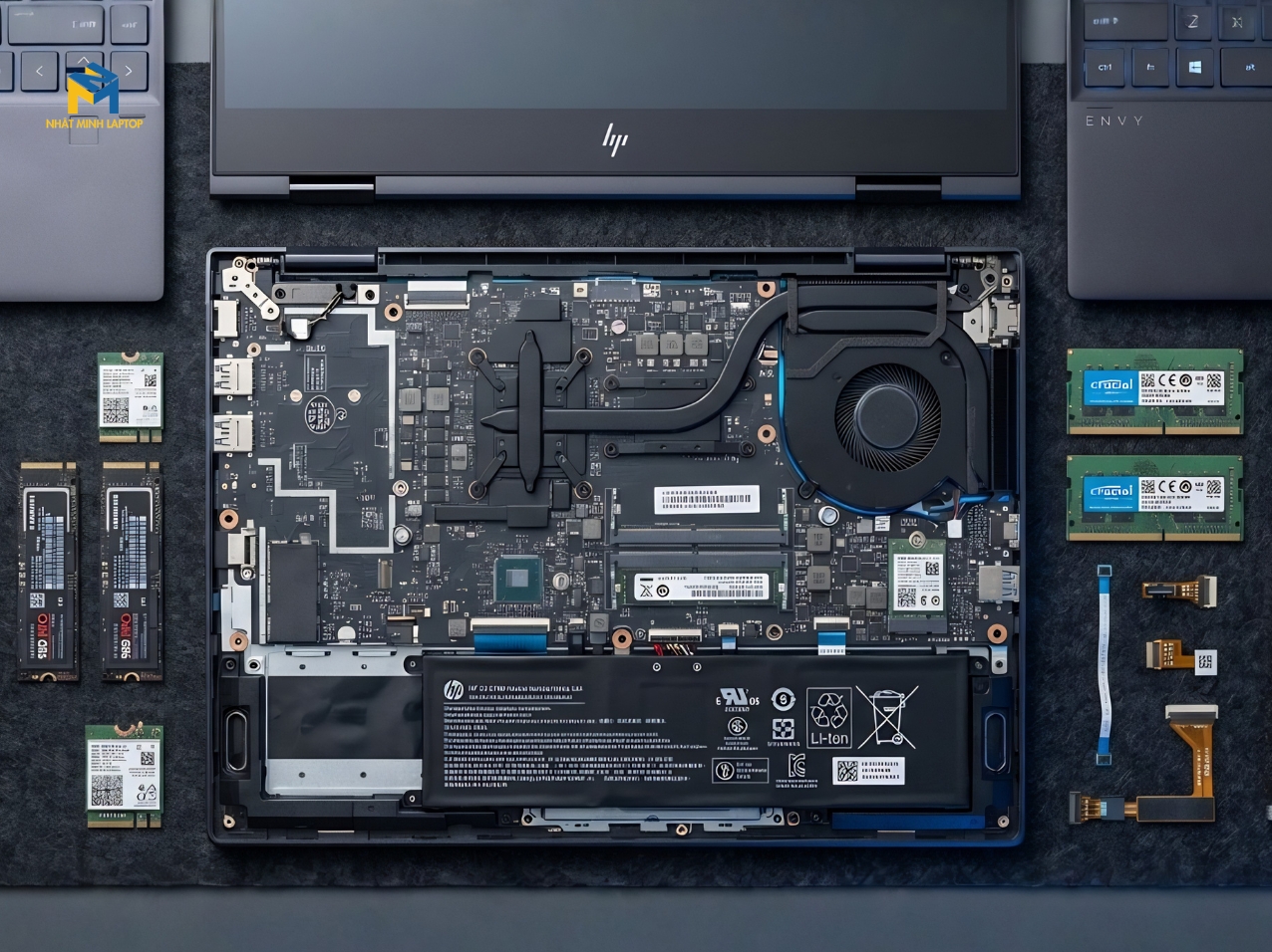 Những linh kiện quan trọng nhất khi nâng cấp laptop