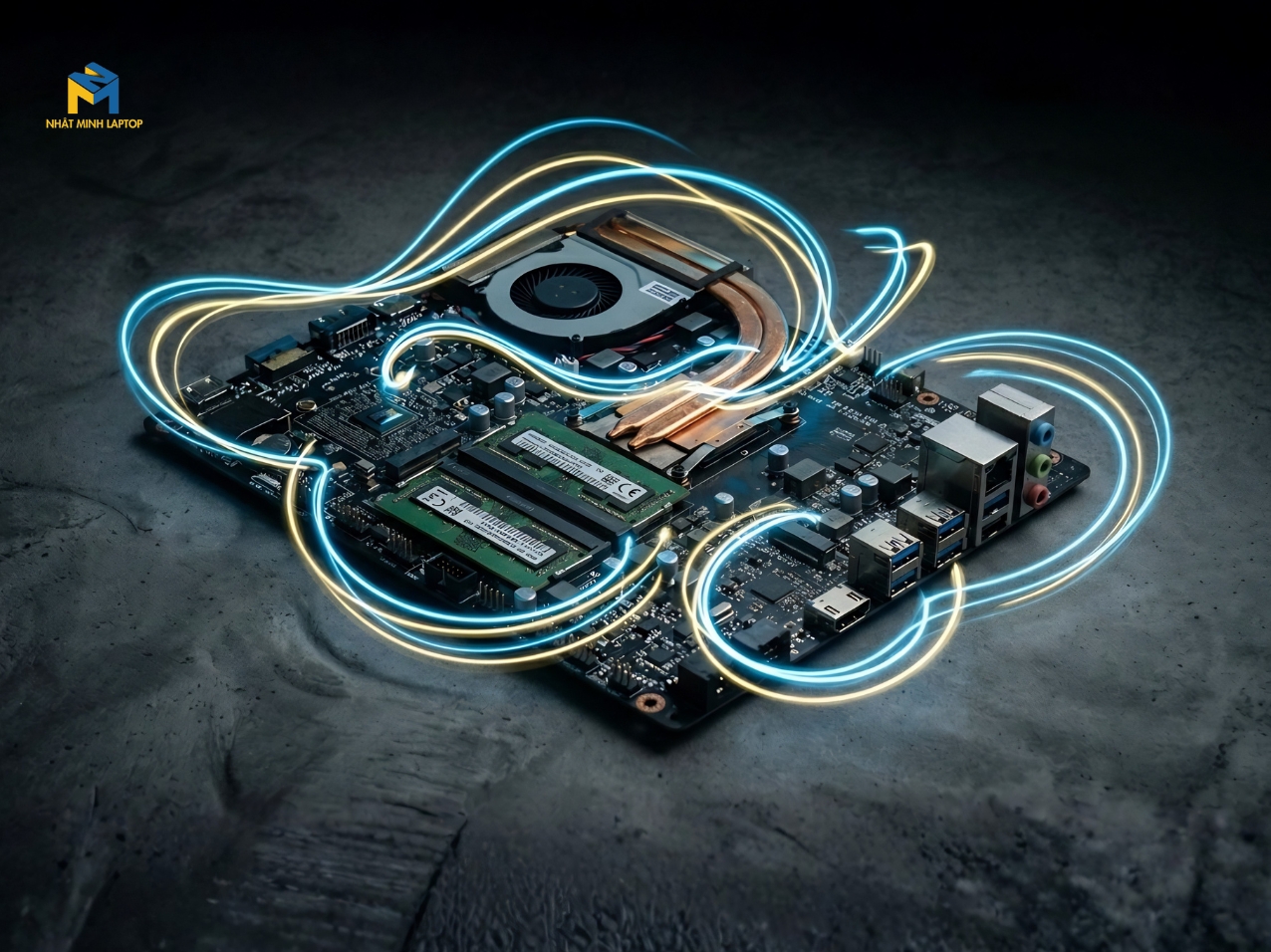Mainboard Laptop là gì? Tại sao lỗi nguồn lại nguy hiểm?