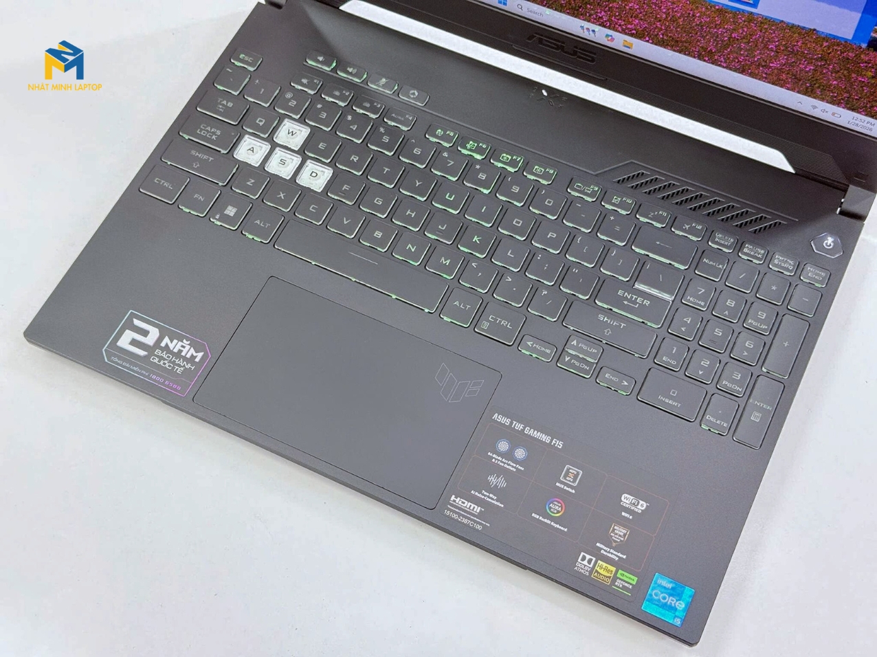 Bàn phím thiết kế dạng chiclet keyboard