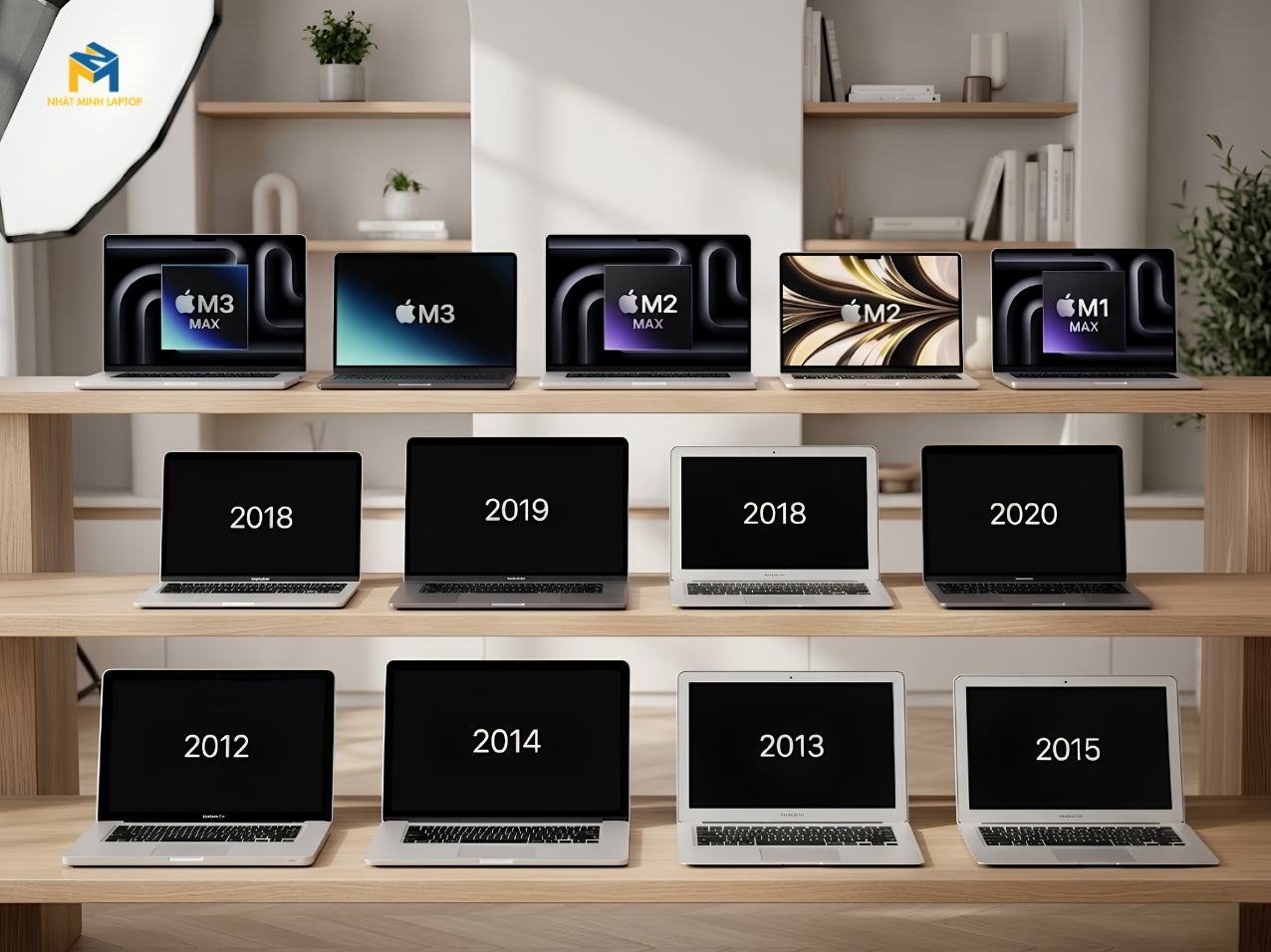 Nhật Minh Laptop Nhận Sửa Những Dòng MacBook Nào?