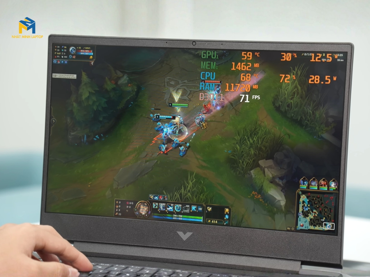 Chuyên sâu trong phân khúc laptop gaming tầm trung