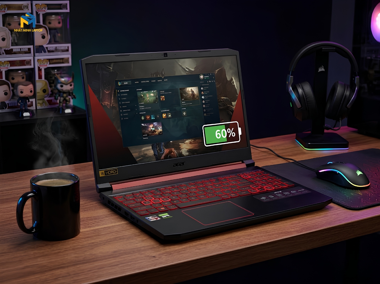 Pin Laptop Gaming Cũ Dùng Được Bao Lâu? Giải Đáp Chi Tiết Cho Game Thủ