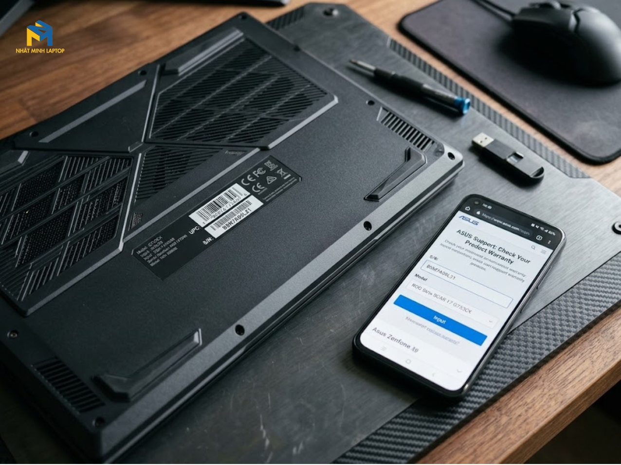 Cách kiểm tra nguồn gốc qua Serial Number và Service Tag của nhà sản xuất