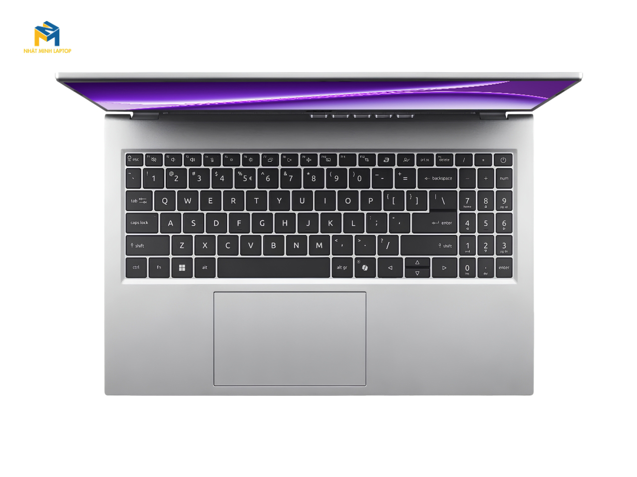 Bàn phím thoải mái, touchpad chính xác