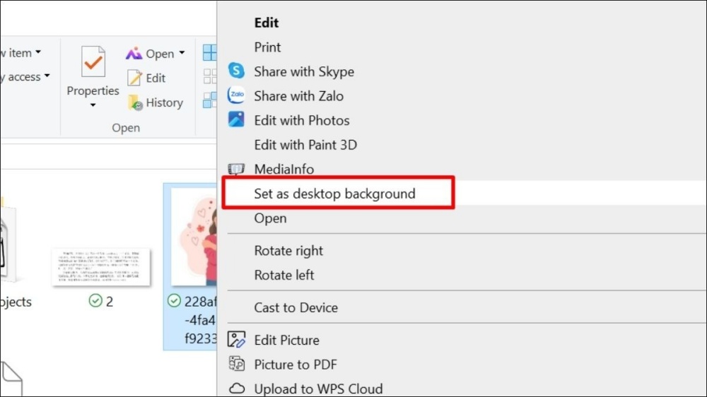cách đổi hình nền laptop Dell