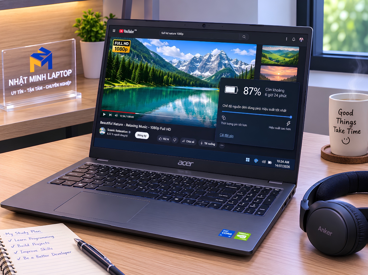 Thay Pin Laptop Acer Chính Hãng, Uy Tín, Lấy Liền | Nhật Minh Laptop