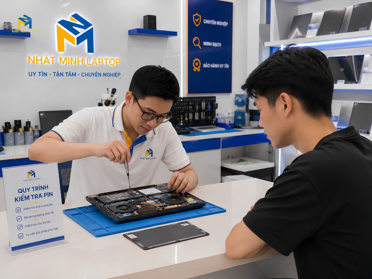 Tại Sao Nên Chọn Nhật Minh Laptop Để Thay Pin Laptop Acer?