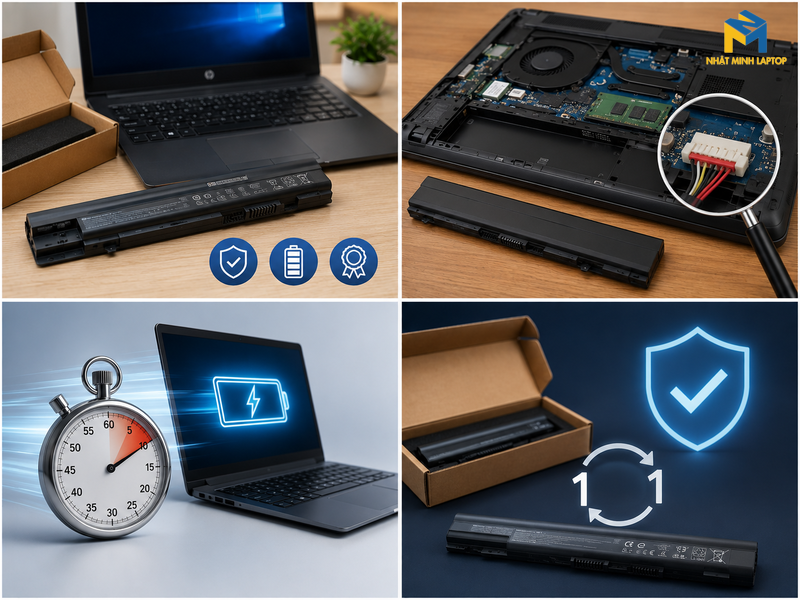Nhật Minh Laptop mang đến cho khách hàng những linh kiện chính hãng chất lượng nhất