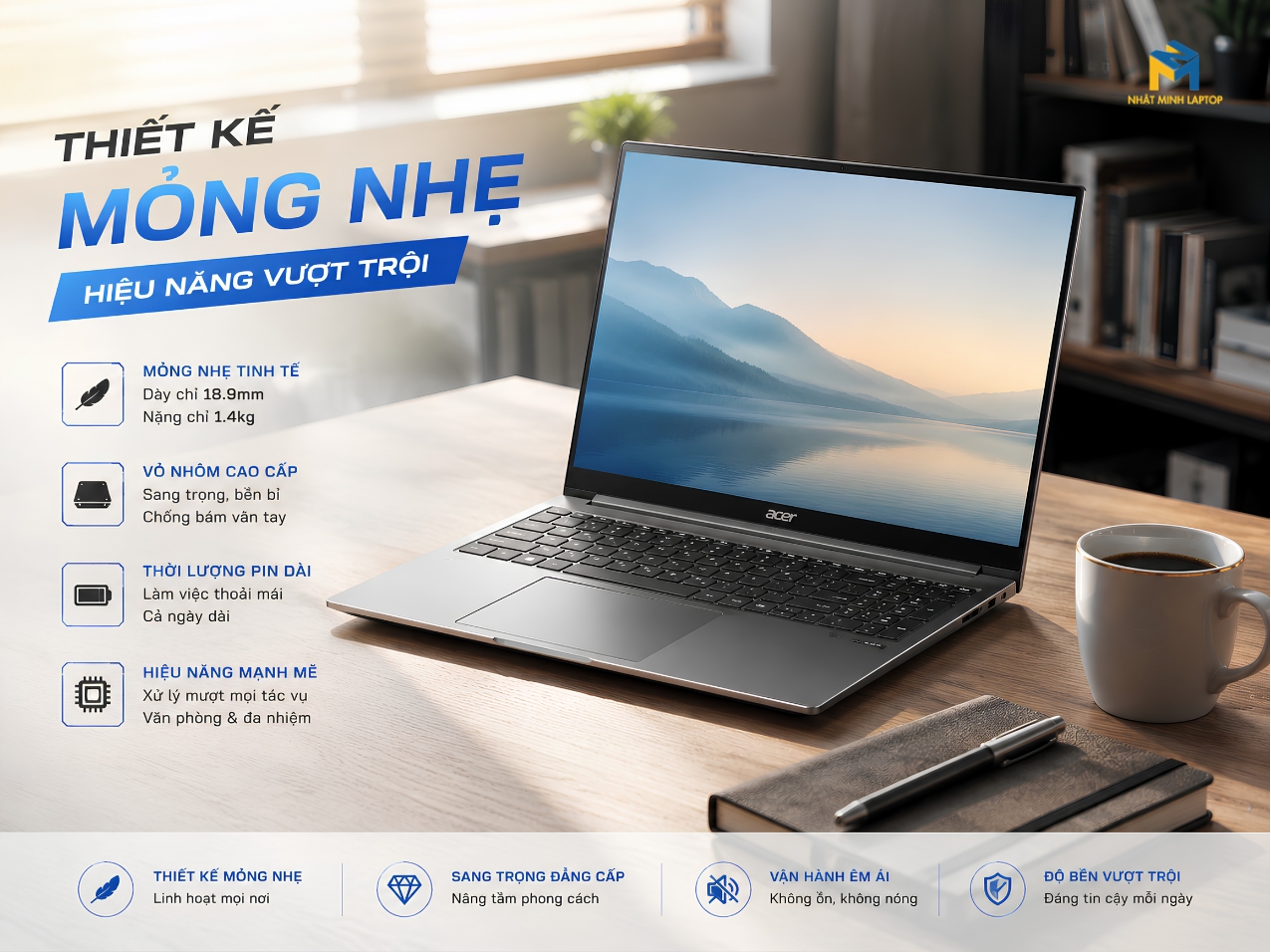 Laptop Văn Phòng Hiệu Năng Cao Là Gì?