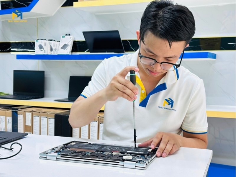 quy trình sửa chữa chuyên nghiệp tại Nhật Minh Laptop