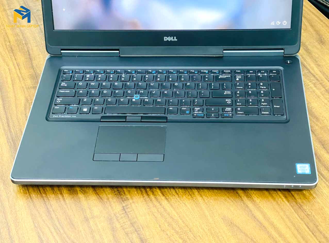 Bàn phím và touchpad của Dell Precision 7710