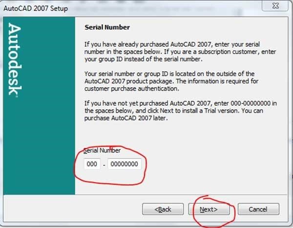 Yêu cầu hệ thống để cài đặt AutoCAD 2007