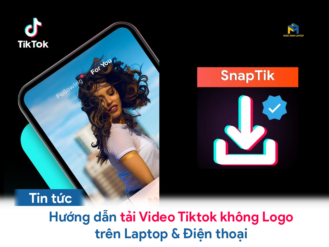 tai video tiktok không logo