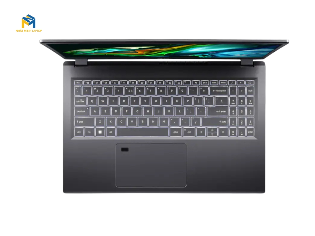 Sở hữu bàn phím full-size có cụm phím số riêng