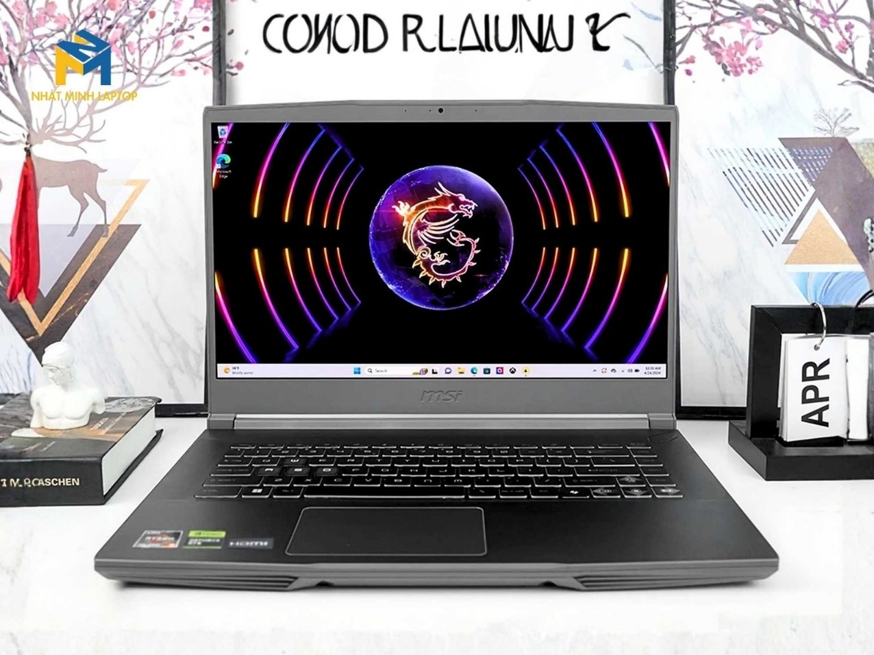 Thiết kế đậm chất Gaming của MSI Thin A15