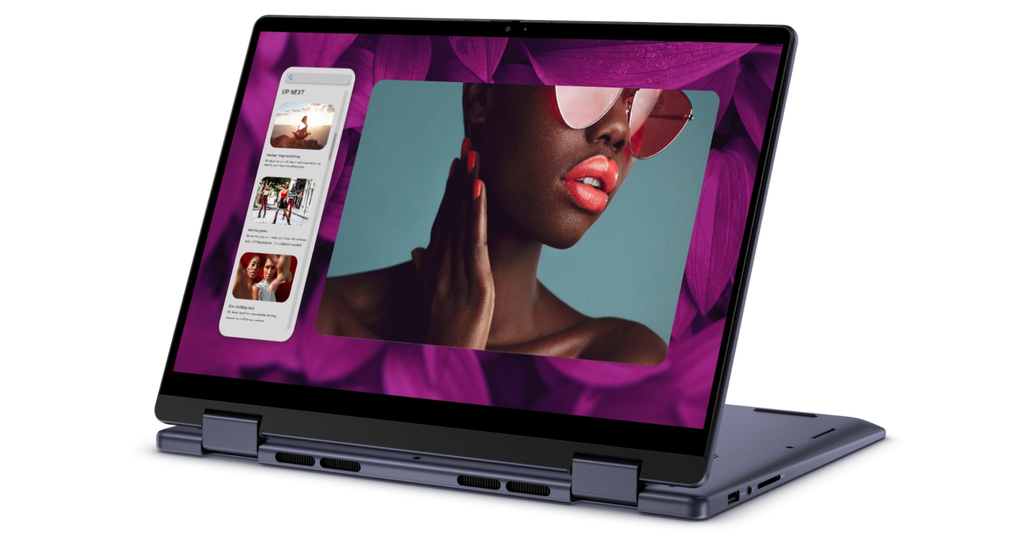 Laptop 2-in-1 với thiết kế xoay gập 360 độ