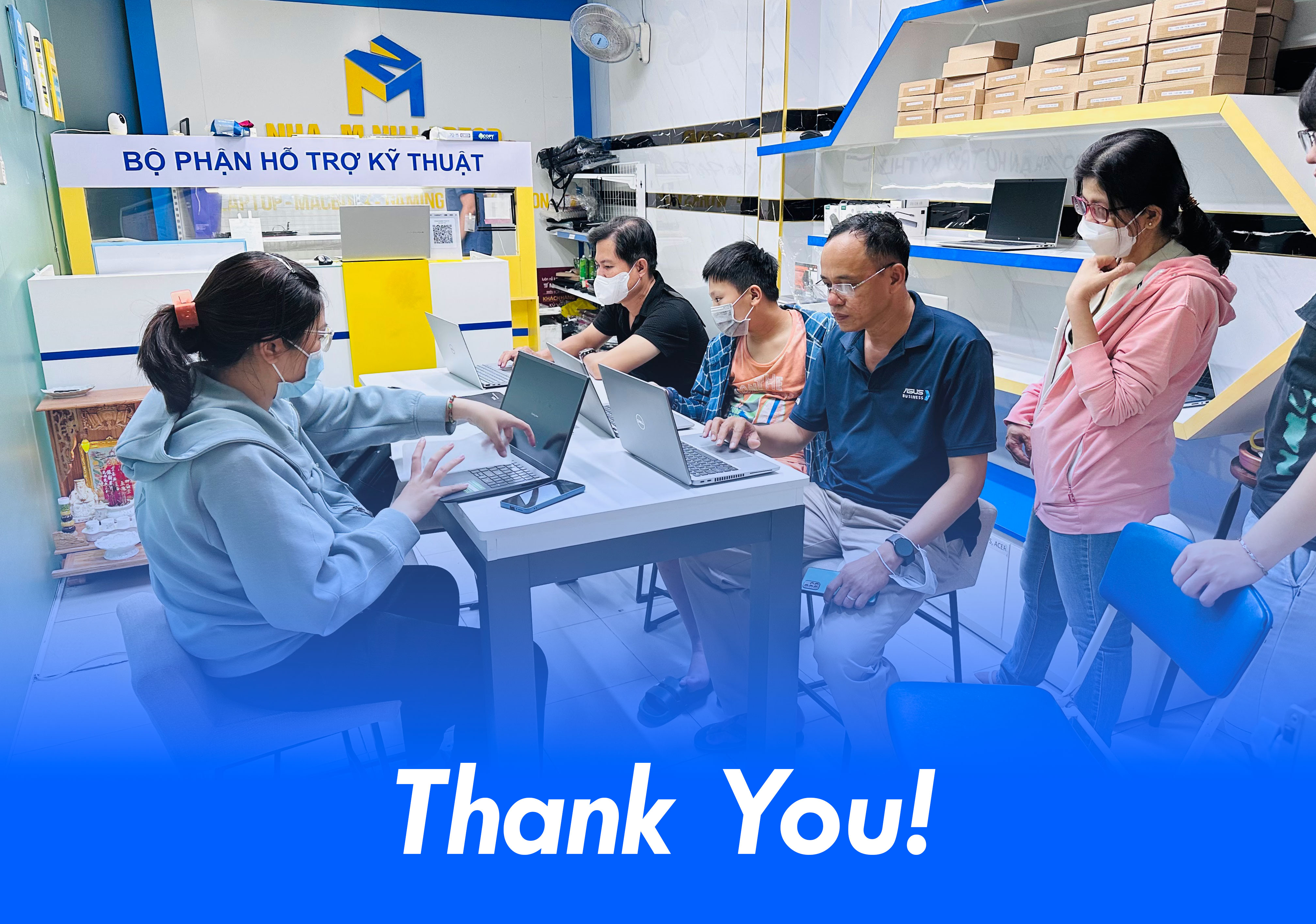 Trải nghiệm dùng thử laptop