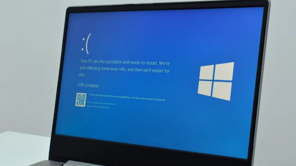 laptop Dell bị treo logo