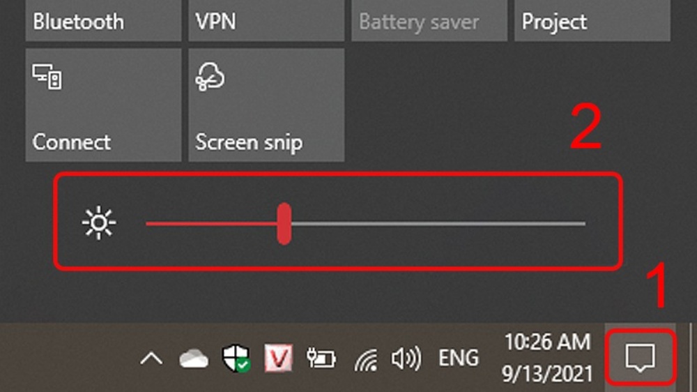 tăng độ sáng màn hình laptop Dell