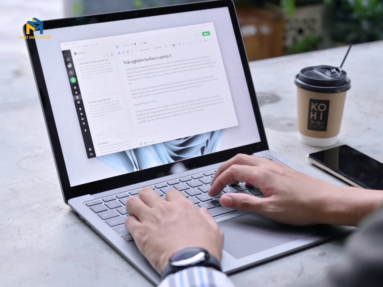 Surface Laptop 5 15 inch giá tốt tại Nhật Minh Laptop