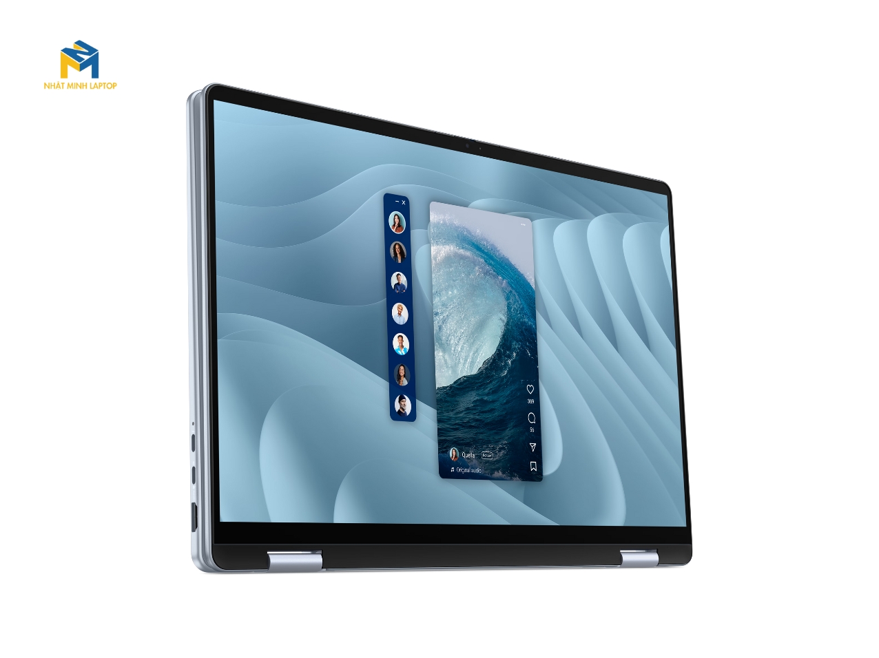 Màn hình cảm ứng rộng 16 inch, hiển thị sắc nét