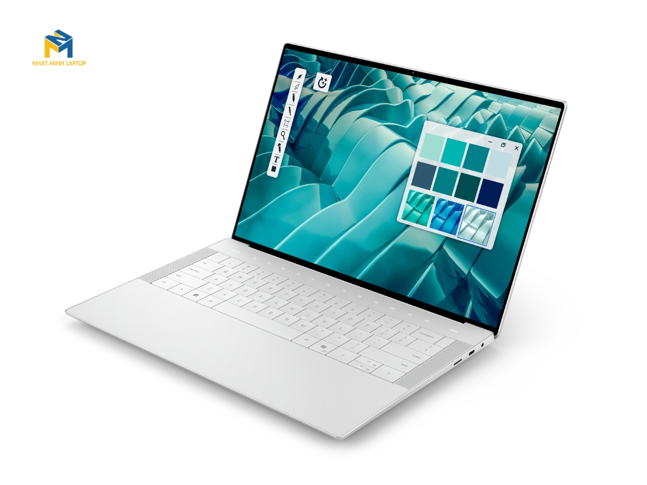 Thiết kế sang trọng với tông màu Platinum tinh khôi