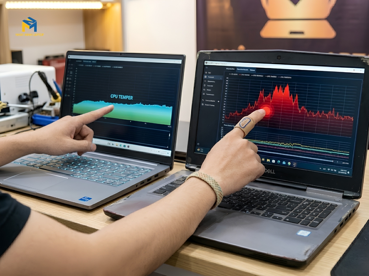 Tại sao phải test nhiệt độ khi mua laptop gaming cũ?