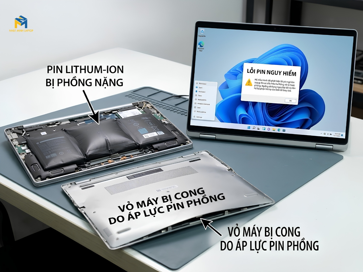 Dấu hiệu nhận biết bạn cần thay pin laptop ngay lập tức