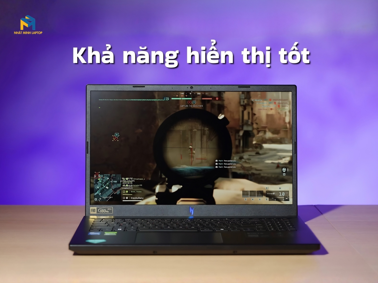 Màn Hình 15.6 Inch 180Hz