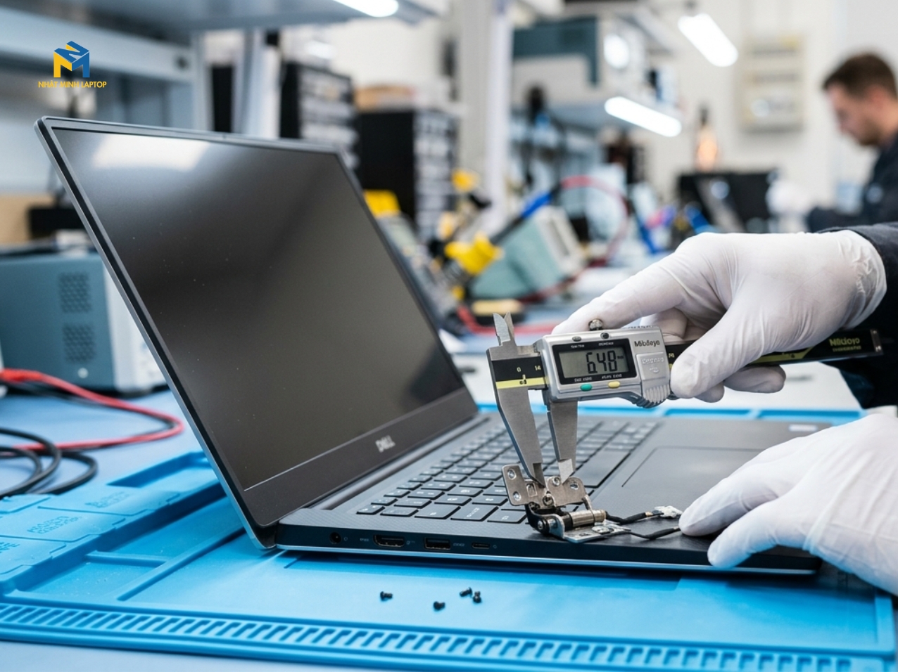 Quy trình sửa bản lề laptop tại Nhật Minh Laptop