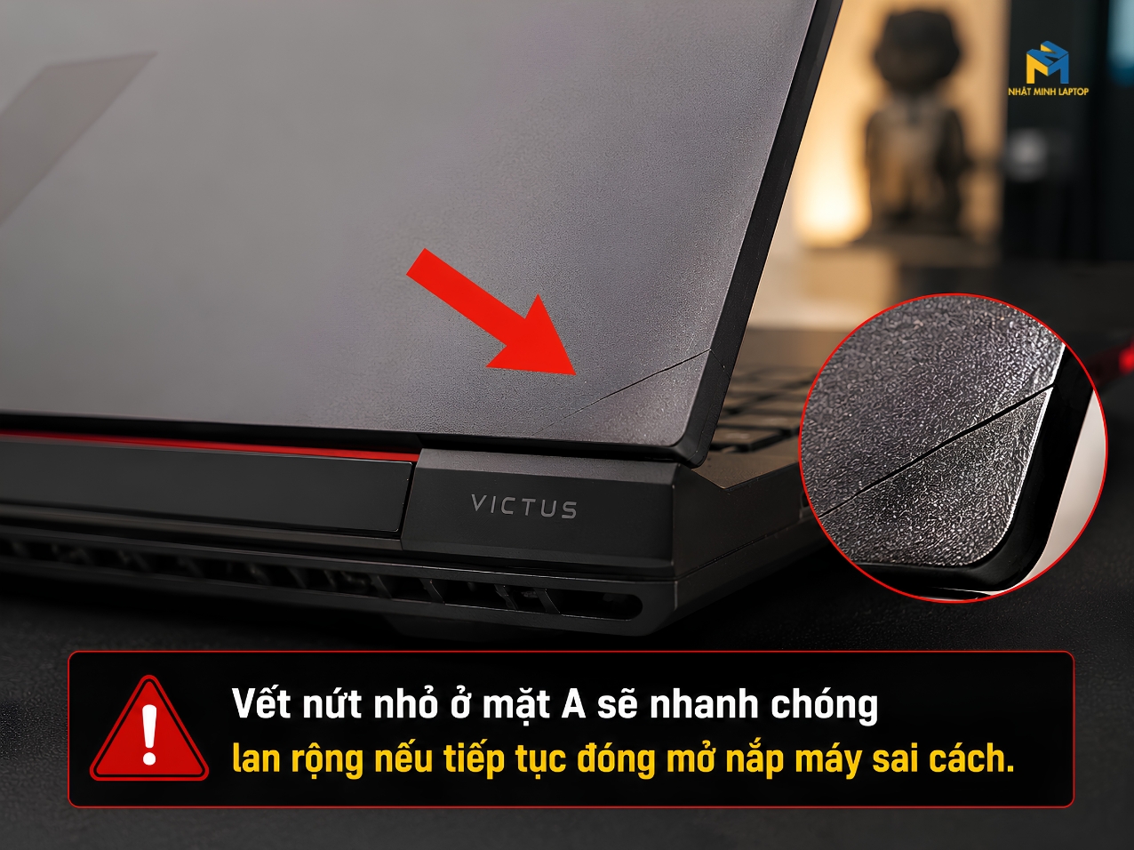 Đừng Mua HP Victus Cũ Nếu Chưa Kiểm Tra 7 Vị Trí Dễ Nứt Vỏ Này