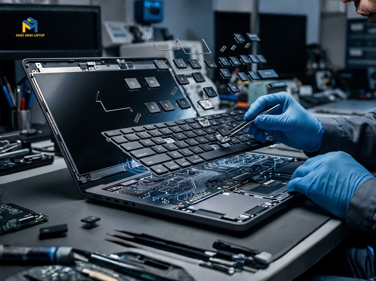 Dịch Vụ Thay Bàn Phím Laptop: Giải Pháp Khắc Phục Lỗi Phím