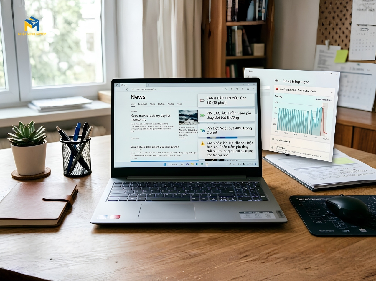 Pin Lenovo IdeaPad Bị Chai Ảnh Hưởng Gì Đến Laptop?