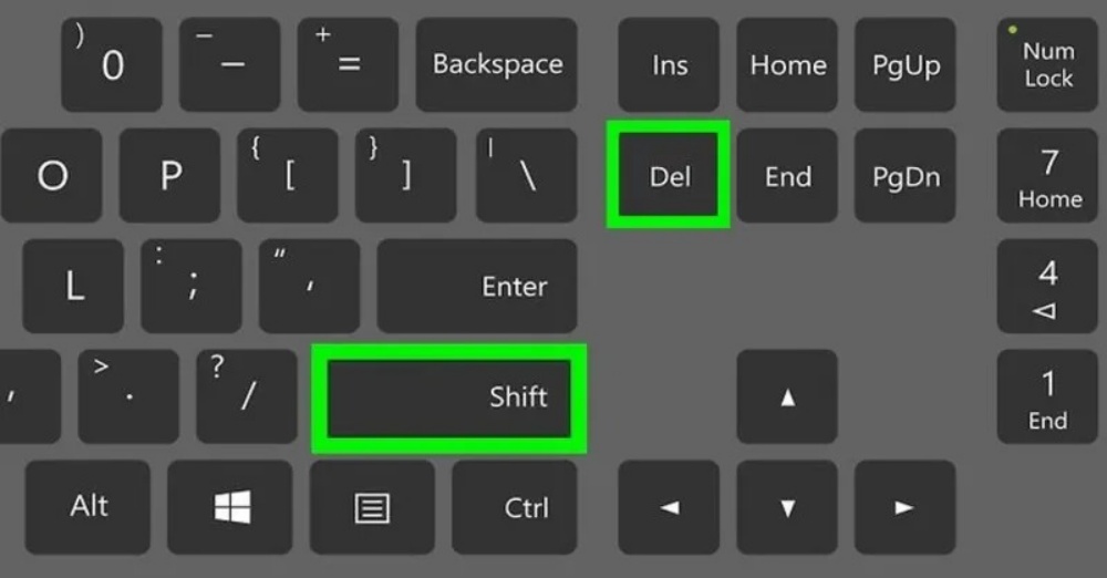 cách xoá file trên laptop