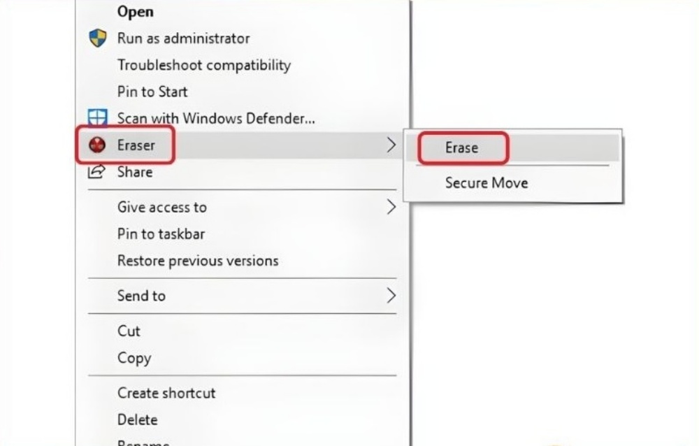 cách xoá file trên laptop