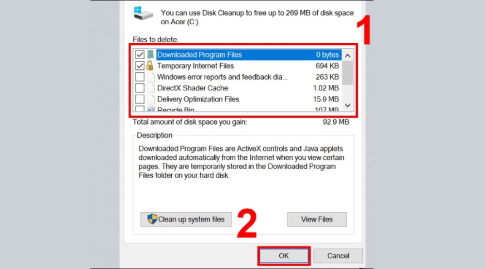 cách xoá file trên laptop