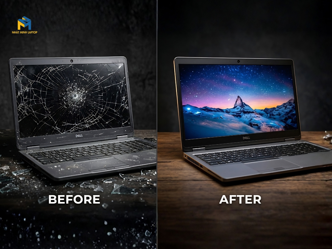Quy trình thay màn hình laptop tại Nhật Minh Laptop