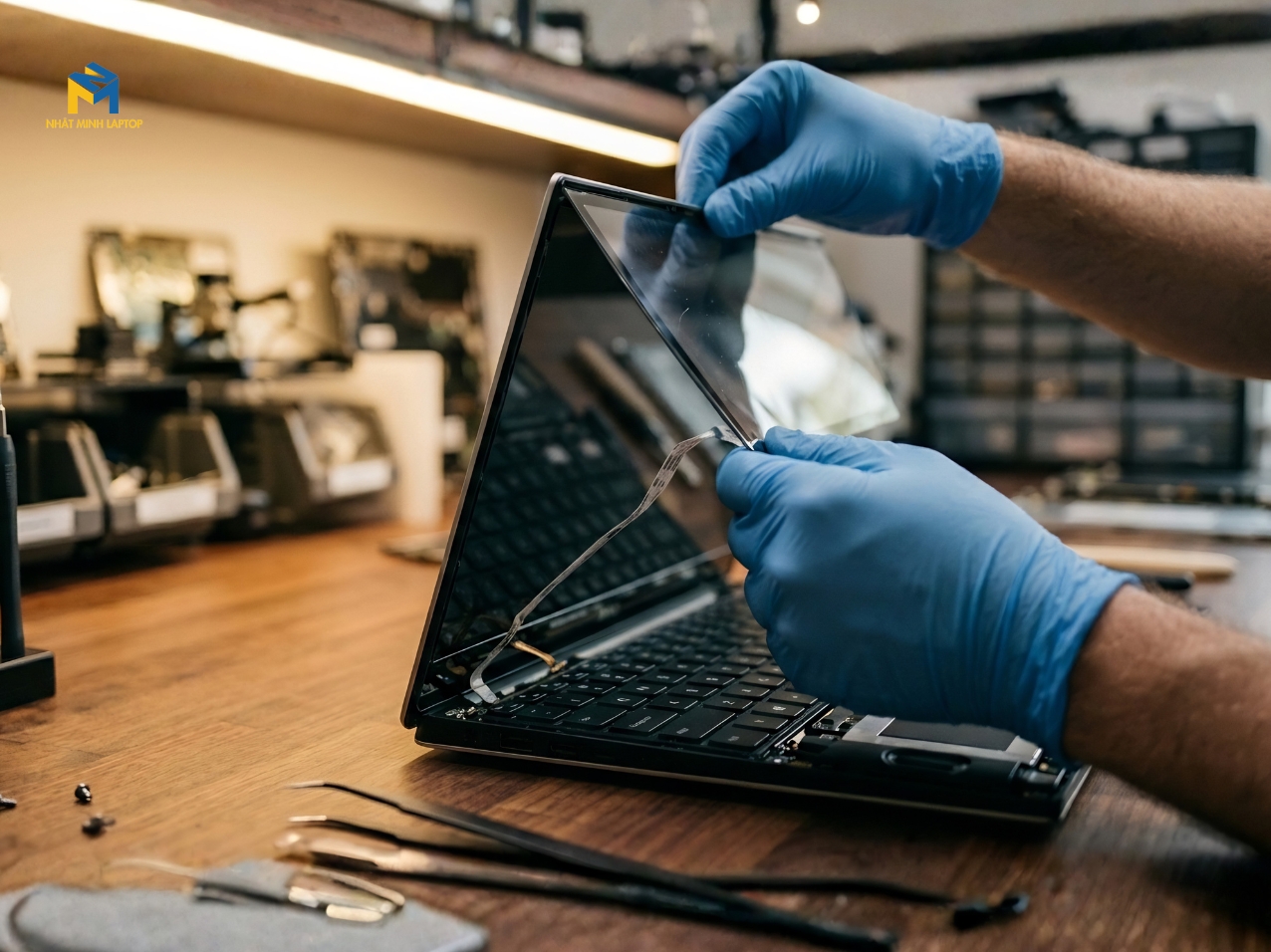 Mẹo bảo quản màn hình laptop sau khi thay thế