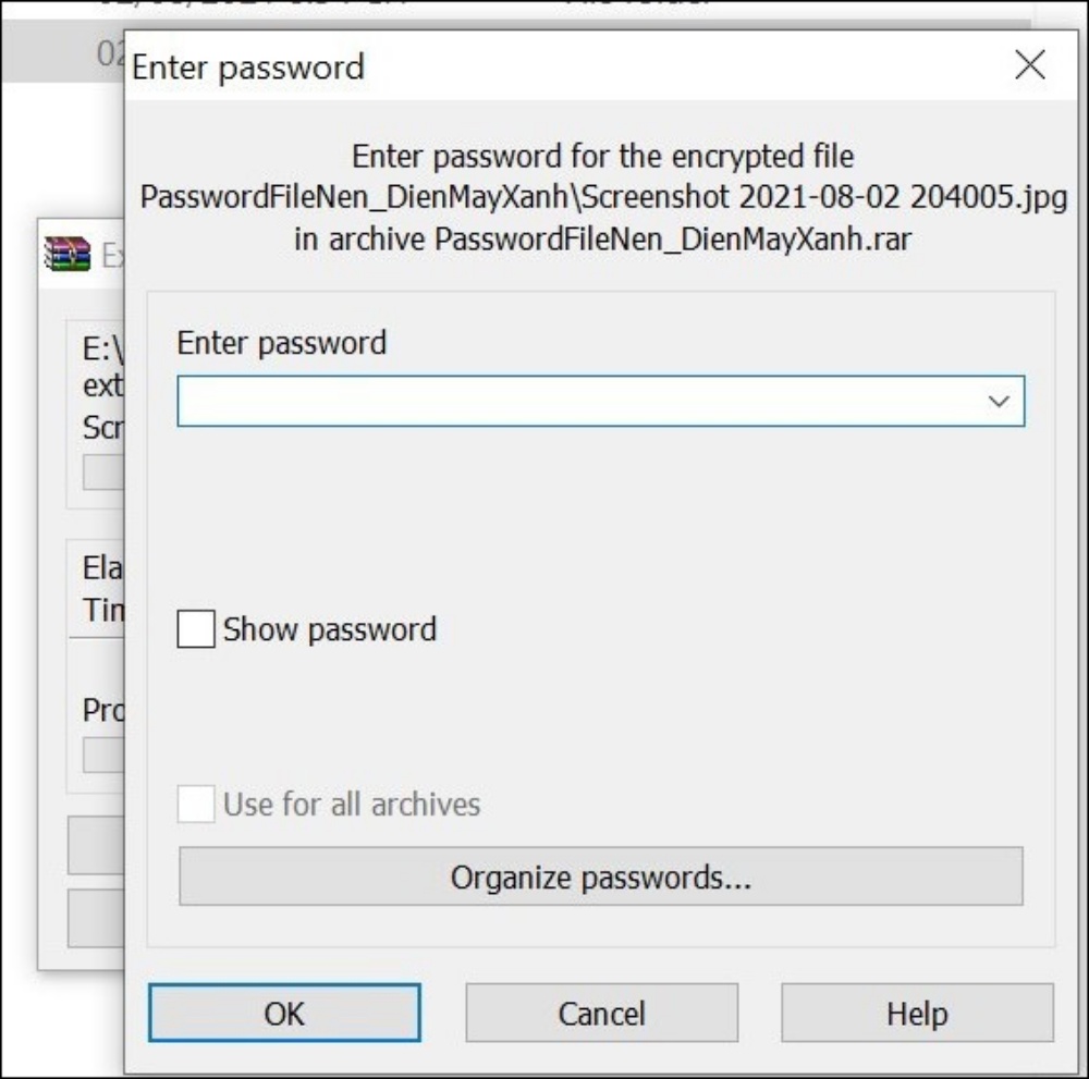 cách giải nén file trên laptop