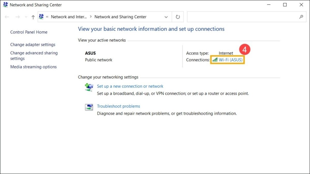 cách xem mật khẩu wifi trên laptop