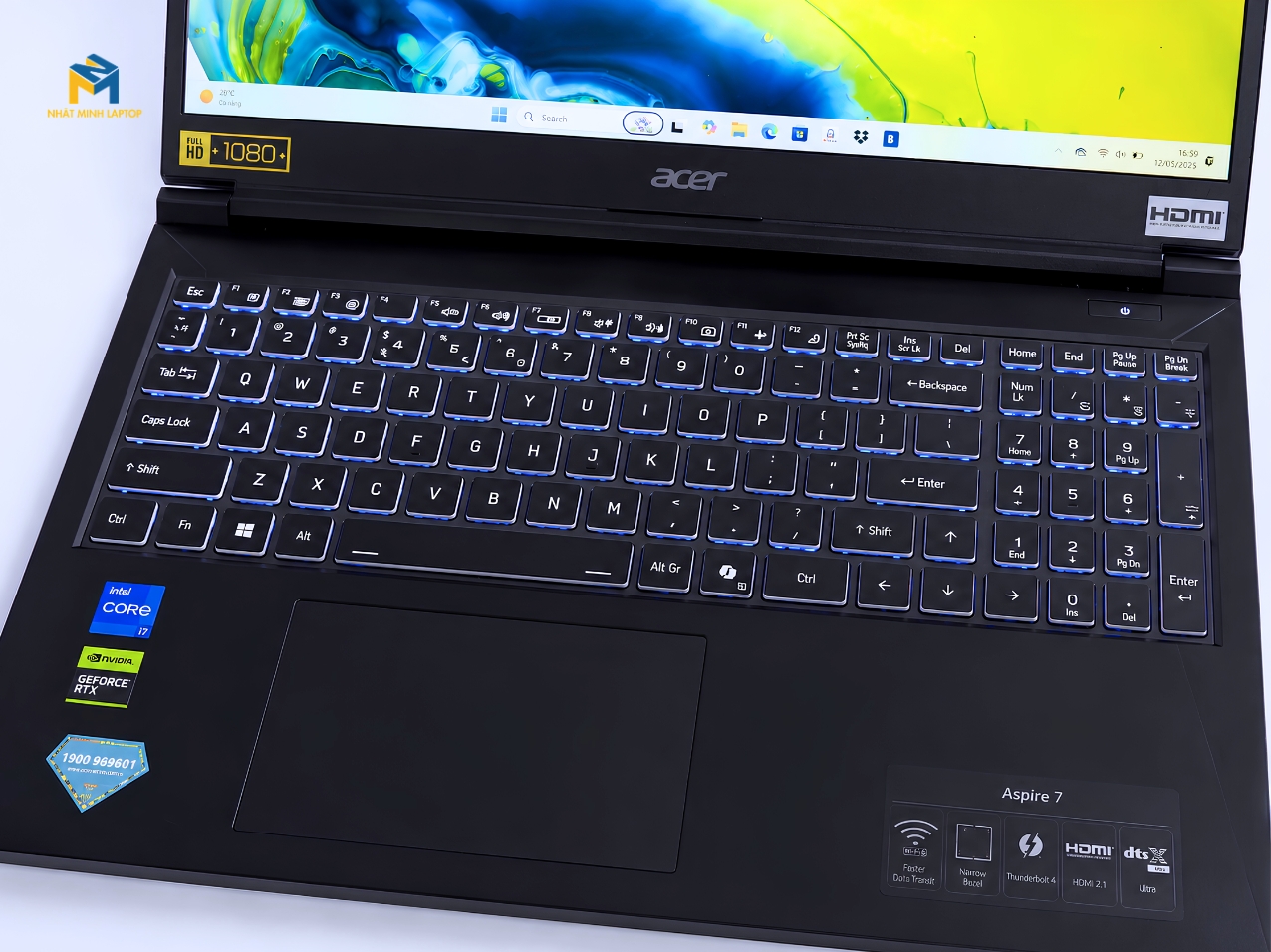 Acer Gaming Aspire 7 A715-59G | i5-13420H / i7-13620H, RTX 3050 6GB, 16GB RAM, 144Hz